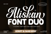 Aliskan Font Duo, a Script Font by Madjack.font (Thumbnail 11 of 11)