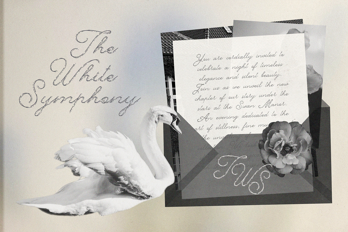 Something Else Textured Script, a Script Font by AnMark (Photo 5 of 10)