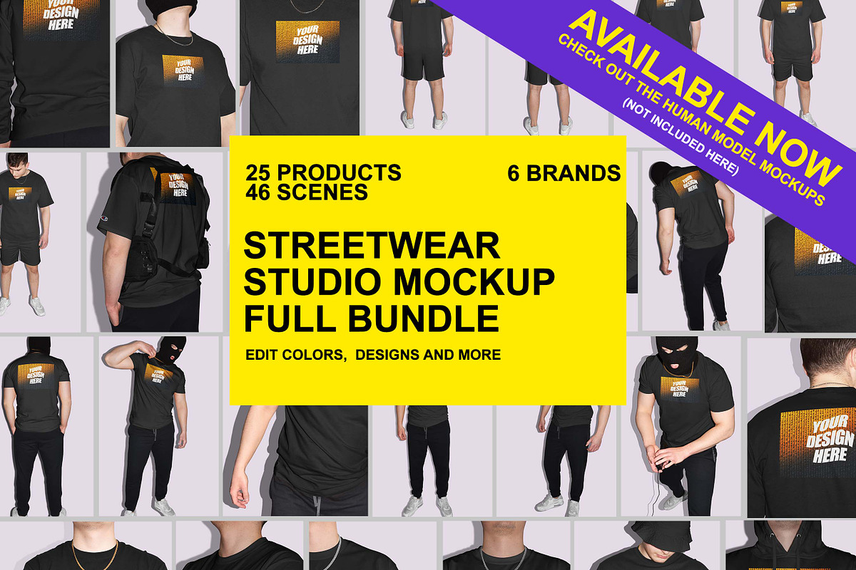 Mockup Bundle Clothing Pack, a Shirt Mockup by Infinity Mockups (Photo 9 of 9)