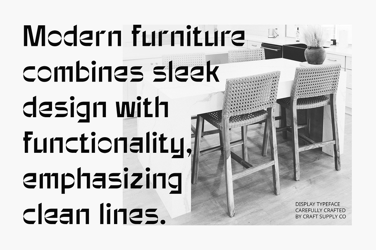CS Belgia – Display Typeface, a Sans Serif Font by Craft Supply Co. (Photo 2 of 8)