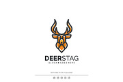 Mascot Deer Logo Design, a Branding & Logo Template by Artnivora.Std (Thumbnail 1 of 4)