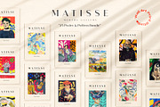 Matisse Modern Gallery 3, a Background Graphic by Wall Art Print Studio (Thumbnail 4 of 16)