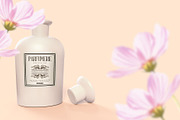 Pattern&Label Parfum Bottle Mockup, a Packaging Mockup by BMACHINA Labs. (Thumbnail 8 of 12)