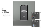 iPhone 14 Pro Mockup, an iPhone Mockup by HAZARD MOCKUPS (Thumbnail 4 of 9)