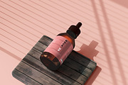 Amber Glass Dropper Bottle Mockups, a Cups & Container Mockup by pmvch (Thumbnail 9 of 26)