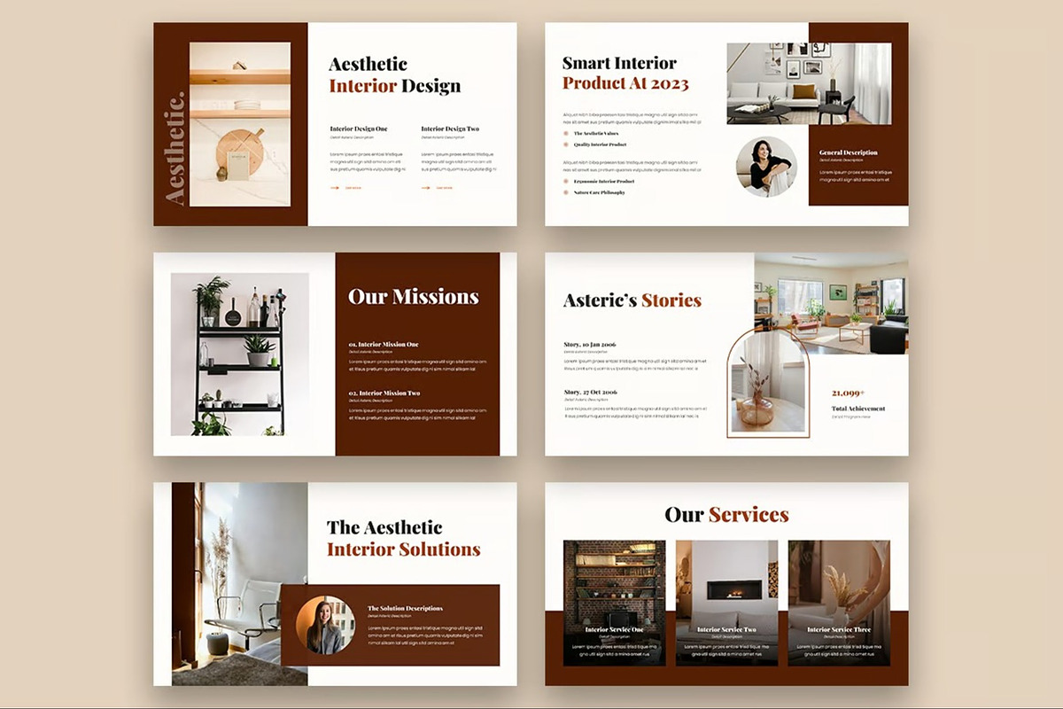 asteric - interior aesthetic ppoint,, a Presentation Template by Fit-tee (Photo 3 of 6)