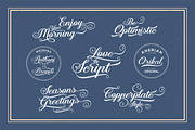 Aaron Script, a Script Font by Seniors (Thumbnail 3 of 5)