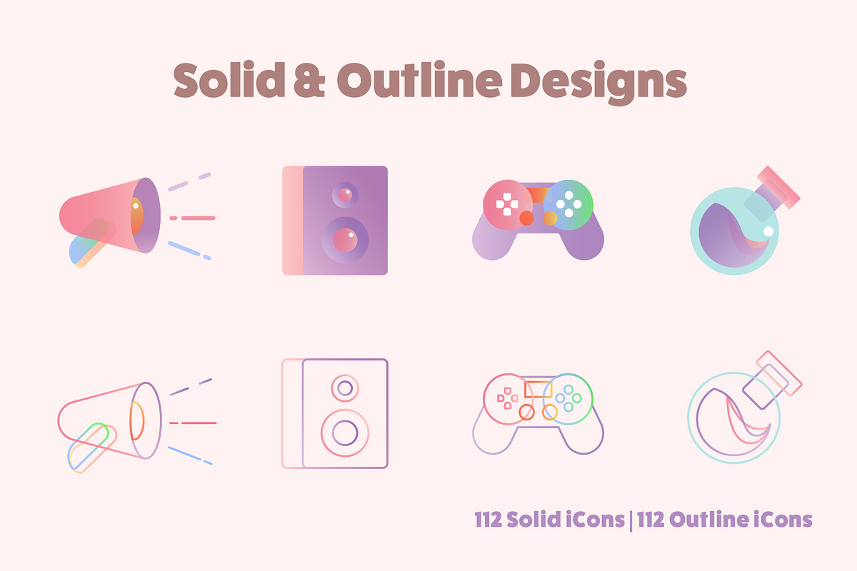 BUBBLiCONS - A Stylised iCon Set, an Icon by illustrated (Photo 2 of 7)