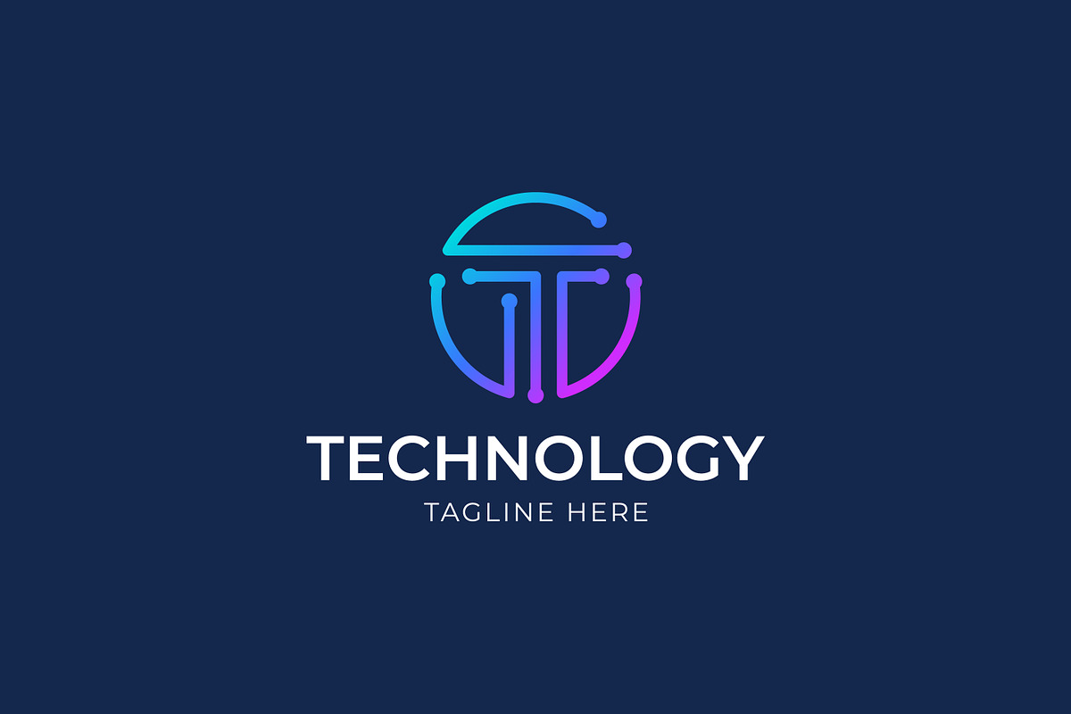 Letter T Logo Electrical Board Tech, a Branding & Logo Template by Signatoro (Photo 2 of 3)