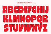Vertaz Display | Chunky Font, a Sans Serif Font by Jolicia Type (Thumbnail 8 of 11)