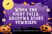 Halloween Font - Ghost Hunter, a Handwritten Font by Mozatype (Thumbnail 4 of 8)