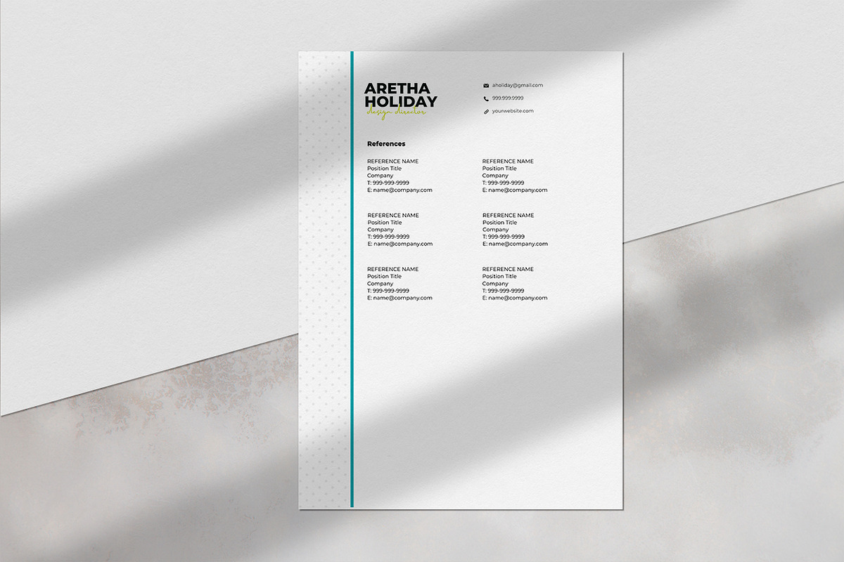 Canva Resume Template Bundle, a Marketing Template by Digital Diva Design (Photo 6 of 8)