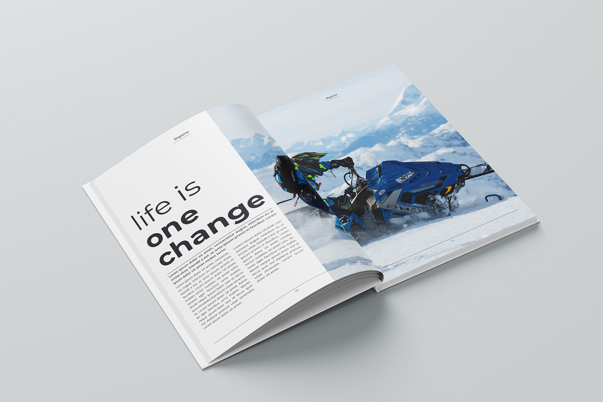 Magazine Templates, a Magazine Template by obidullah_01 (Photo 8 of 14)