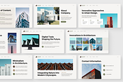 Zaha Hadid Architecture Google Slide, a Presentation Template by SquidPixey (Thumbnail 2 of 6)