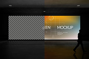 Industrial Hall LED Screen Mockup, a Device Mockup by fakhroo (Thumbnail 3 of 3)
