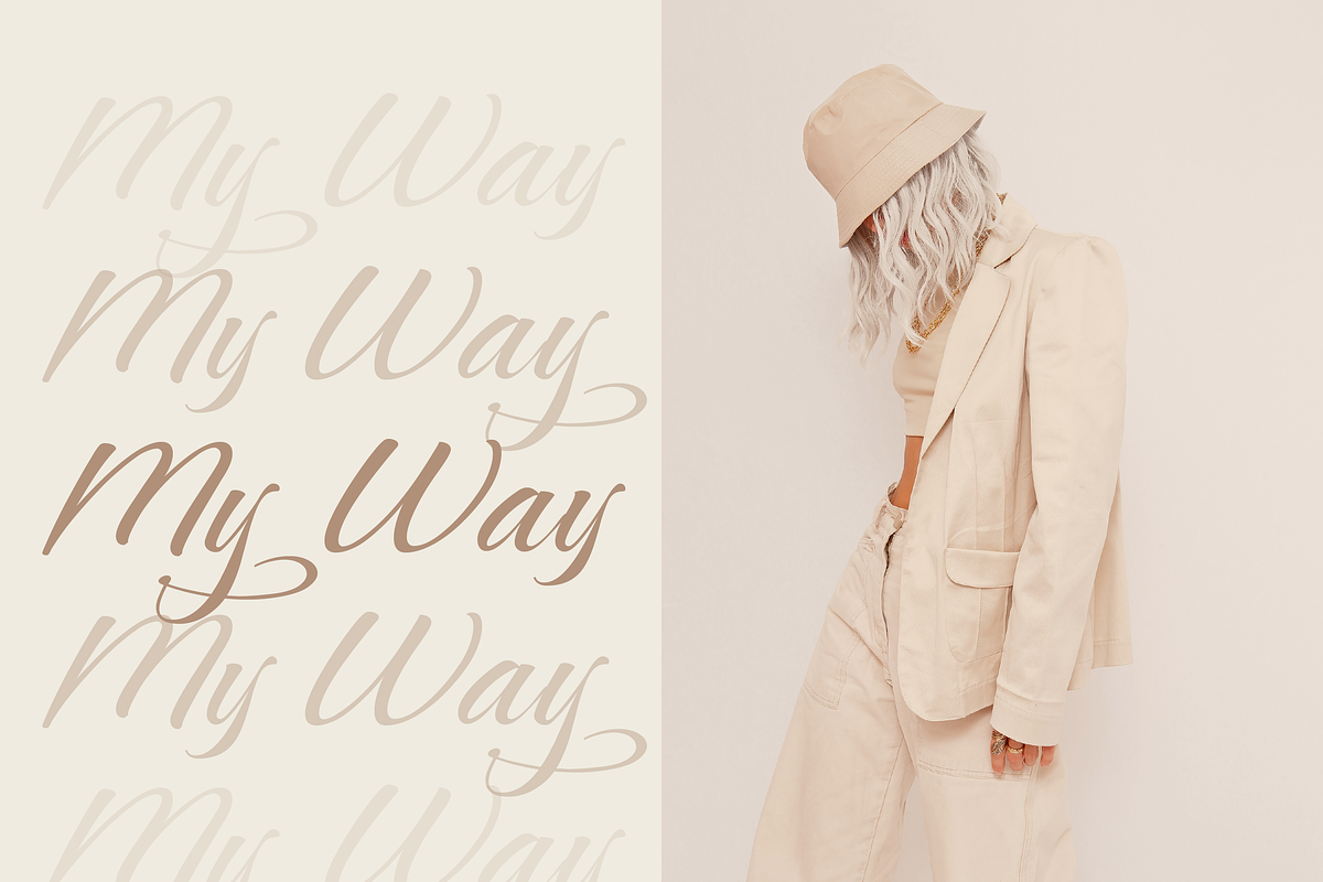 Nolly Oly Wedding Calligraphy Script, a Script Font by Creative Foundry (Photo 4 of 8)