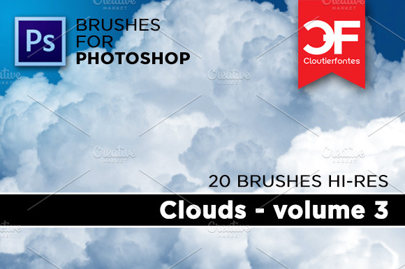 Clouds Brushes Volume 3 preview 4