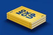 8 Book Cover Mockup Set, a Print Template by Graphic Bird (Thumbnail 9 of 11)