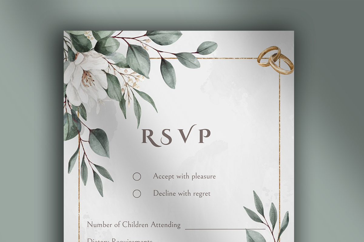 Eucalipt - Wedding Invitations Suite, an Invitation Template by Khryna Designs (Photo 5 of 5)
