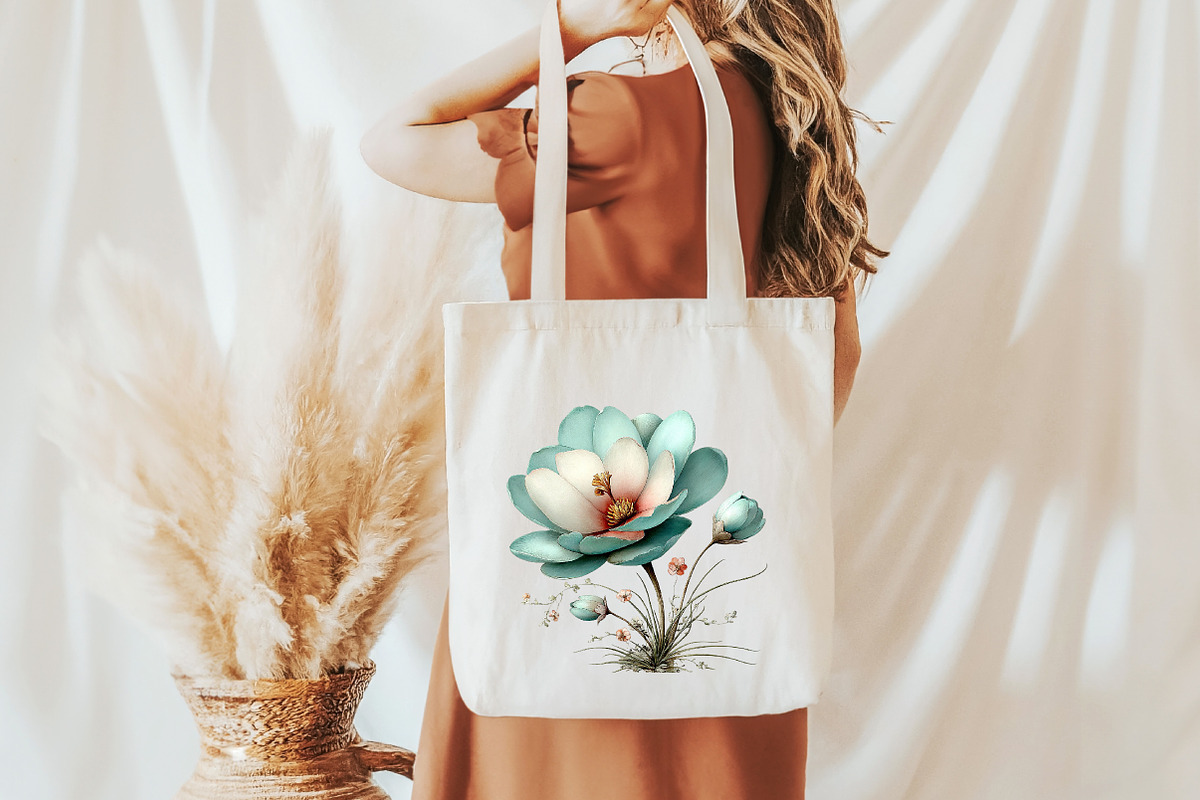 Whimsical Spring Flower Clipart, an Illustration by Designworld (Photo 8 of 8)