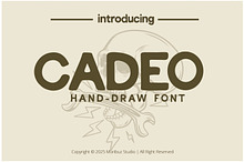 Cadeo | Vintage Sans Serif Fonts