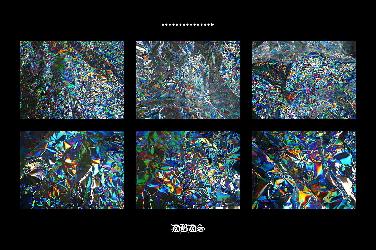 Holographic Foil Textures, a Texture Graphic by dbdslondon (Photo 2 of 3)