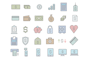 Business As Usual Financial Icon Set, an Outline Icon by Linseed Studio (Thumbnail 4 of 4)