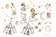 The Night Circus, an Animal Illustration by Flora+Bear (Thumbnail 2 of 7)