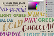 Artist Styles Actions Brushes Set, an Action Add-On by Sophico (Thumbnail 7 of 12)