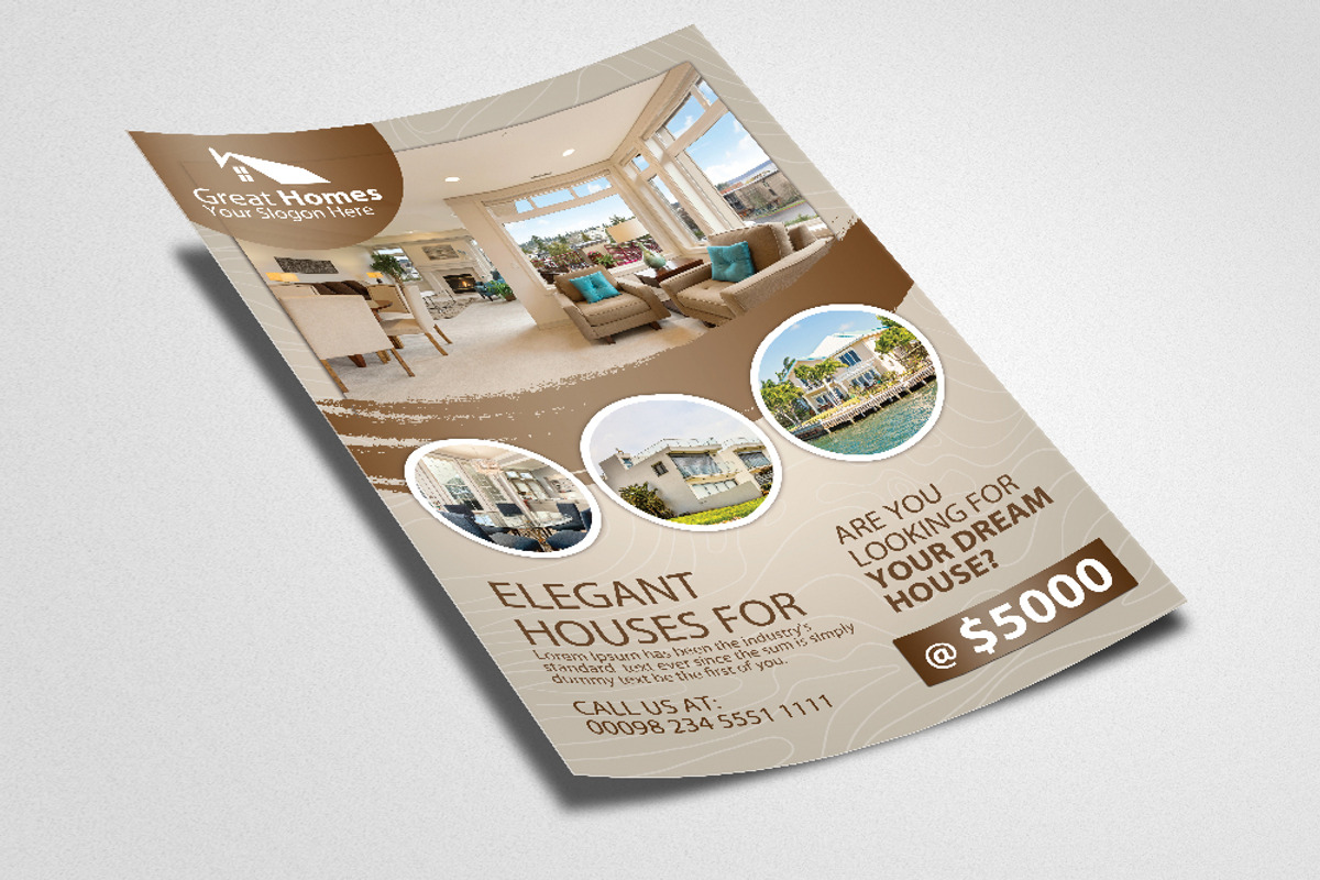 Real Estate Flyer Template, a Flyer Template by Business Flyers (Photo 2 of 2)