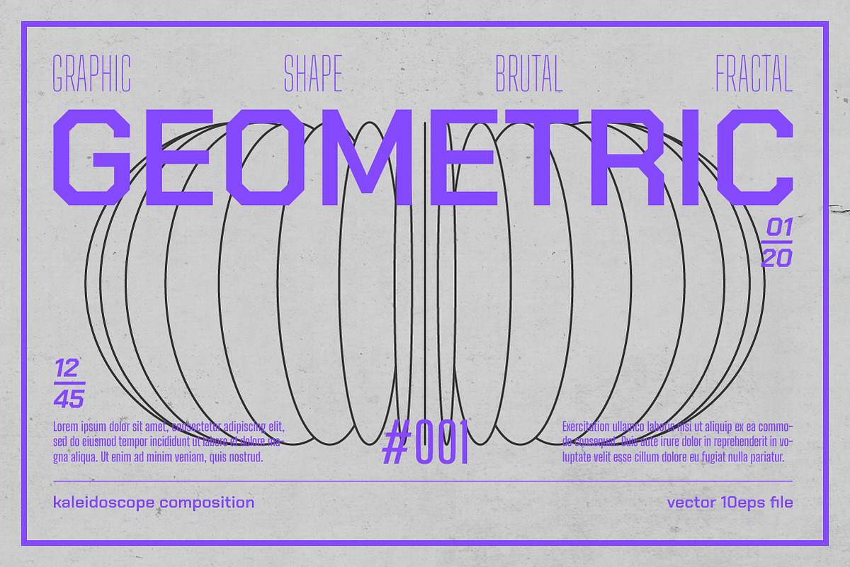 3D Wireframe Shapes | set 1, an Object Graphic by MaximGertsen (Photo 7 of 7)