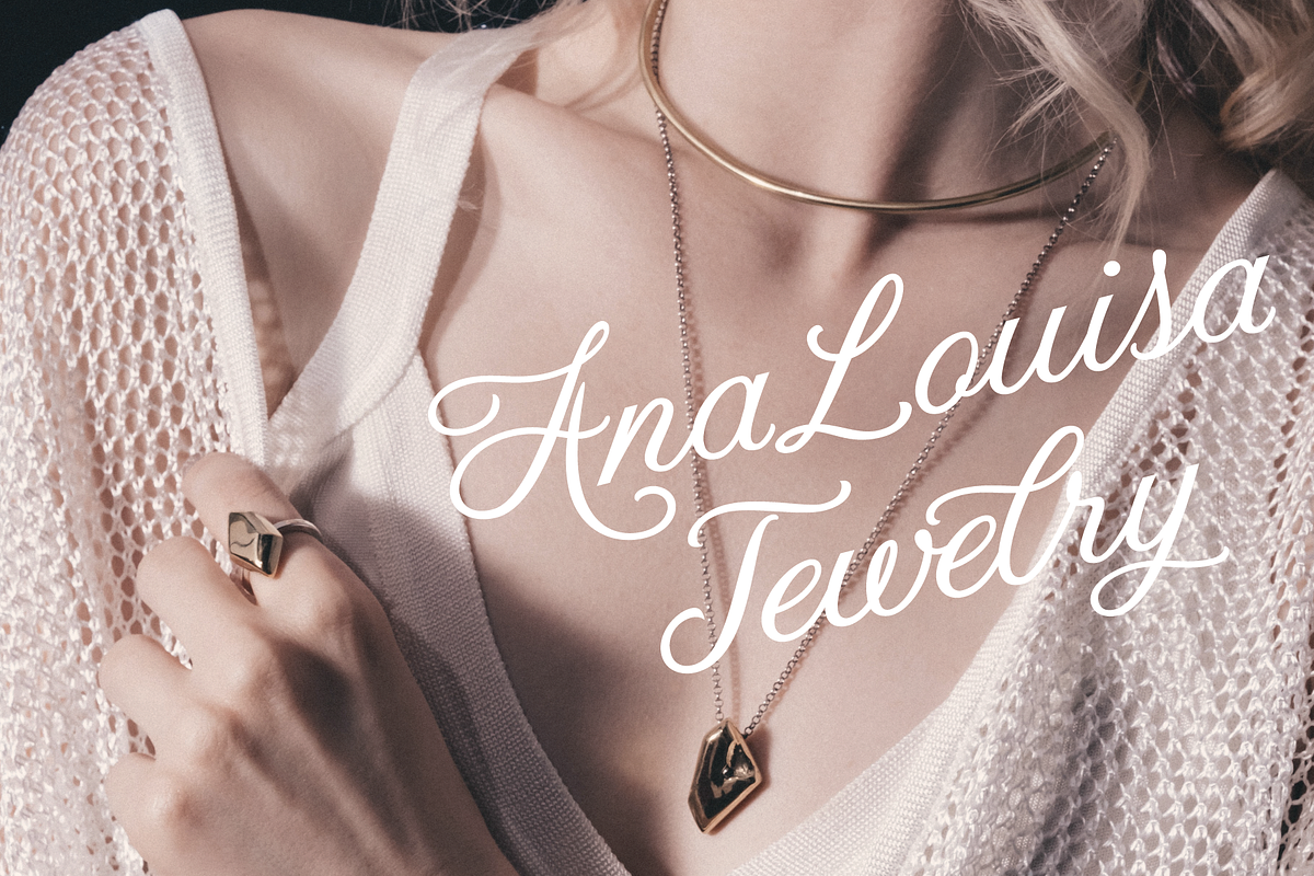 Lockhart- Romantic Script Font, a Script Font by Danielle Eneh (Photo 3 of 11)