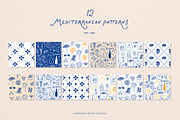 Mediterranean Summer Whimsical Set, an Object Illustration by ViktoriyaD (Thumbnail 9 of 16)