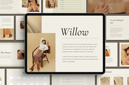 Presentation Canva Template | Willow