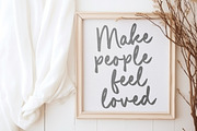 Simple Cakes Font, a Script Font by Timurtype (Thumbnail 5 of 7)