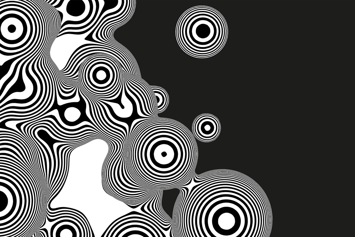 50 Zebra Metaballs, an Object Graphic by GarryKillian (Photo 5 of 51)