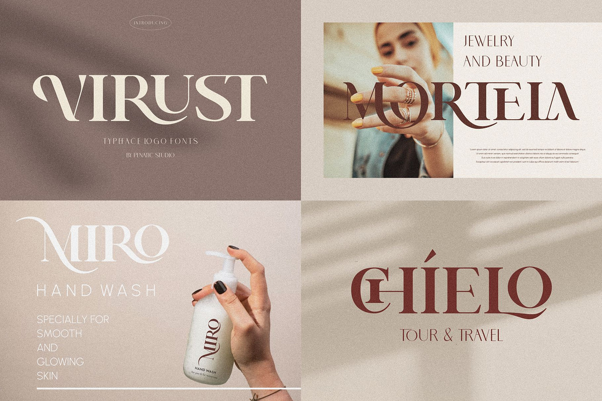 UNIQUE Serif Font Bundle, a Serif Font by Penatic Studio (Photo 10 of 13)