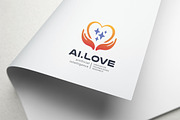 Heart and Hands Care Ai Logo, a Branding & Logo Template by Design_Planet (Thumbnail 4 of 4)
