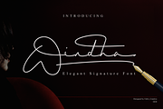 Windha, a Script Font by Febri Creative (Thumbnail 1 of 10)