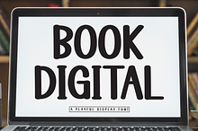 Book Digital | Script Font