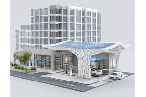 A 3D rendering image shows a, a Transportation Photo by ZinetroN