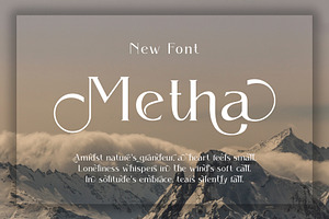 Areath - Elegant Serif Font