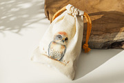Cute Hawk Bird Baby Watercolor, an Animal Illustration by shahsoft (Thumbnail 3 of 3)
