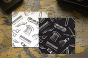 Barber Shop Sketch Set, an Illustration by Epine (Thumbnail 4 of 4)