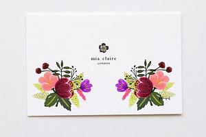 Mini Bouquet for Name Card