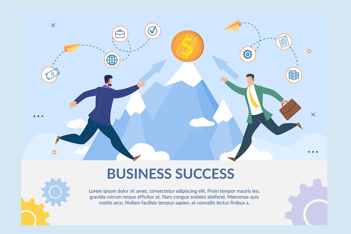 Business Meeting Vector Scenes, a Landing Page Template by Tera Vector (Photo 3 of 3)
