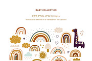 Animals and Rainbows Bundle, an Animal Illustration by MoleskoStudio (Thumbnail 3 of 9)