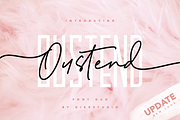 Oustend - Signature Style, a Sans Serif Font by Dierstudio (Thumbnail 1 of 10)