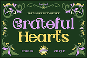 Sanridge - Art Nouveau Typeface, a Serif Font by Artisan Themes (Thumbnail 11 of 11)