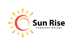 Sun  Logo Vector Design Template, a Graphic by T.Vooka